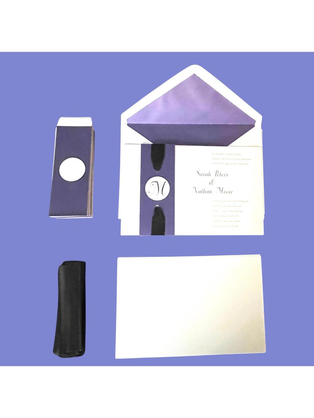 Printable Wedding Invitations 75 Invitations - Picture 4 of 9